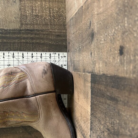 Larry Mahan Tall Western Cowboy Boots Mens 10 D - Picture 7 of 14